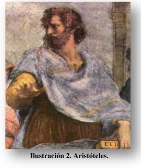 Ilustración 2. Aristóteles.