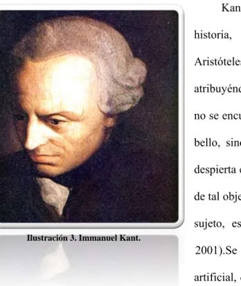 Ilustración 3. Immanuel Kant.