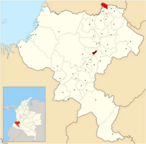 Figura  5 Localización política del Municipio de Puerto Tejada 