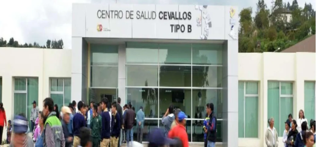Figura 5-7. Centro de Salud del cantón Cevallos  Nota: Jamilton Núñez, 2018 