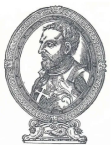 Fig. 1. Orlando Furioso, Venecia,  Giolito, 1553. 