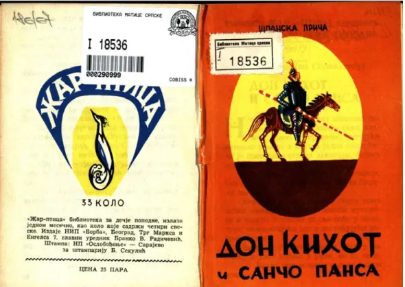 Figura 9. Un Don Quijote infantil, Belgrado y Sarajevo, 1967 