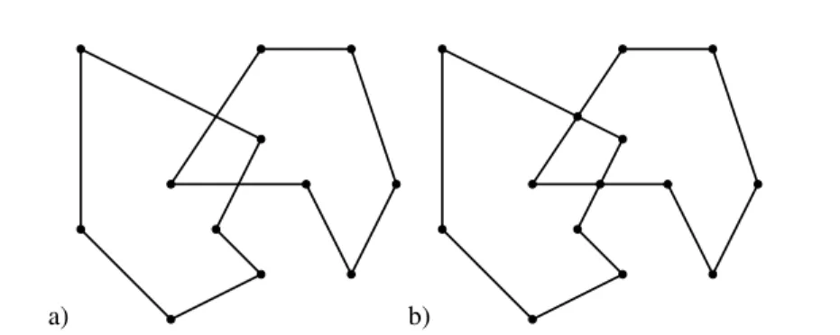 Figure 4.1: Construction of a Realm with the arguments of a ROSE operation. a) Non realm-based arguments