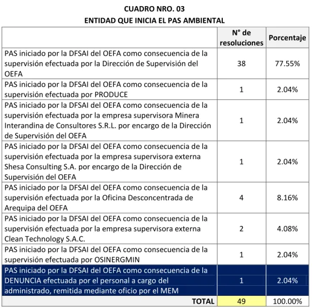 CUADRO NRO. 03 