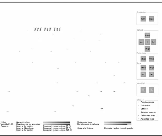Figura 3.1. Interfaz del sistema de simulación con el usuario. 