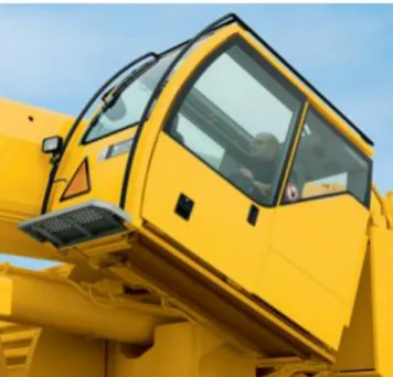 Figura 6: Cabina de mando del Operador  Fuente: https://www.liebherr.com 