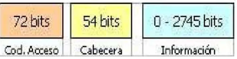 Figura II.2. Datagrama Bluetooth, BORCHES (2). 