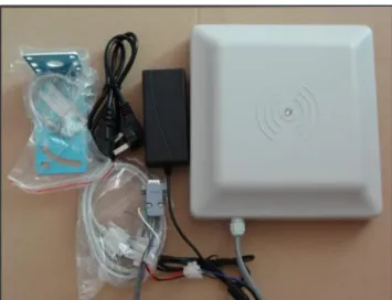 Figura 5-2: Componentes del lector de UHF 
