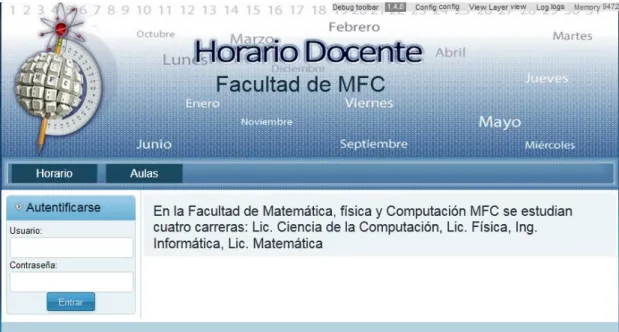 Figura 3.1 Interfaz principal 