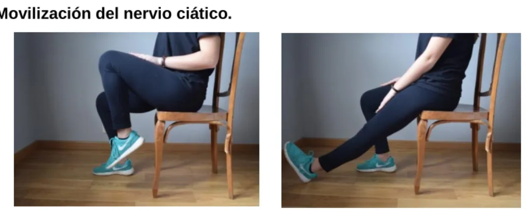 Figura 5: Ejercicios en bipedestación. 