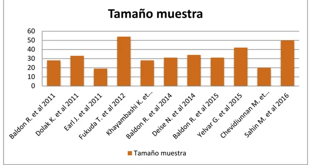 Gráfico 2. Tamaño de la muestra. 