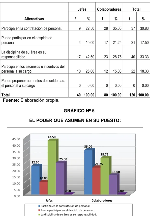 GRÁFICO Nº 5 