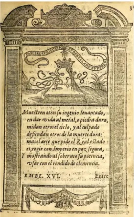 Fig. 11. Juan de Horozco. Emblemas morales (1589) 