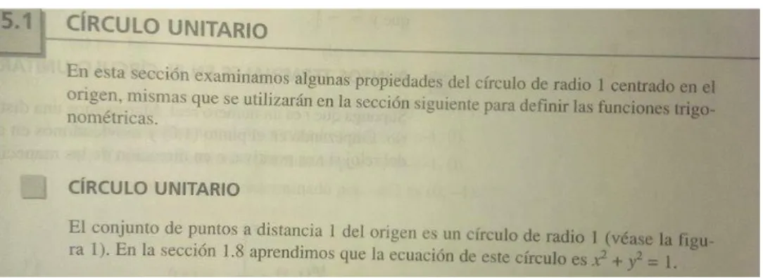 Figura 18. Inicio del parágrafo 5.1 