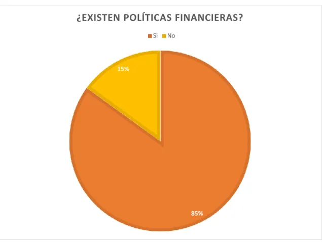 Tabla 7: ¿Existen políticas financieras? 