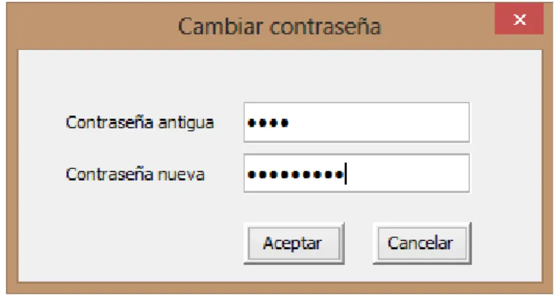 Figura 3.8: Cambiar contraseña. 