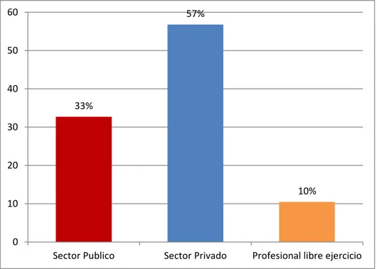 Gráfico 3: Sector laboral
