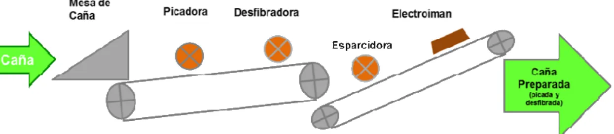 Figura 8: Preparación de la caña