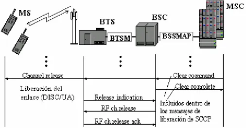 Figura 2.8  Liberación de canales 