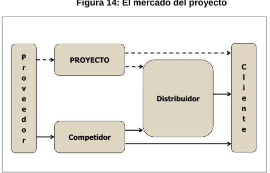 Figura 14: El mercado del proyecto 