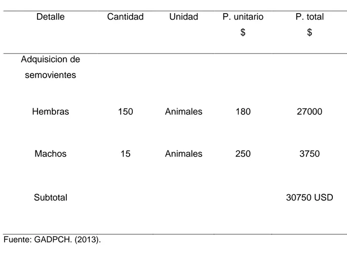 Cuadro 5.  APORTE DEL GOBIERNO DE LA PROVINCIA PARA EL PROYECTO: 