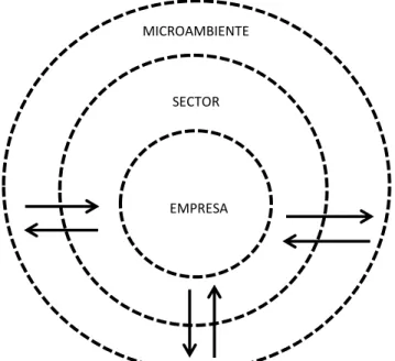 Figura No 1. Componentes del Entorno de la Organización 