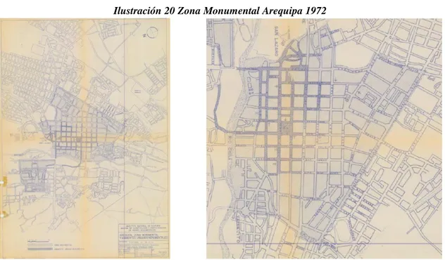 Ilustración 20 Zona Monumental Arequipa 1972 