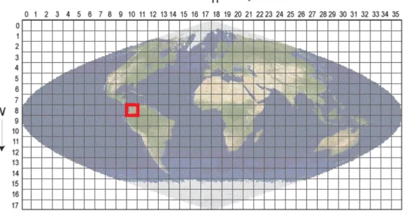 Figura 4. “tile” correspondiente a Colombia  8