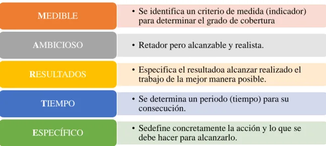 Gráfico 13: Características de un Objetivo 