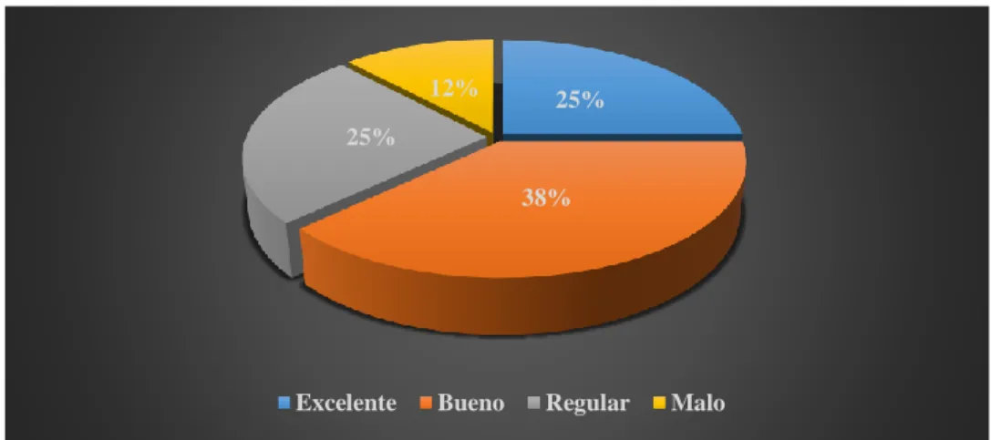 Gráfico 15: Parámetros establecidos institucionalmente 