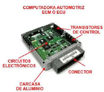 Figura 2 – 1:  Unidad de Control de Motor Electrónica de Motor. 