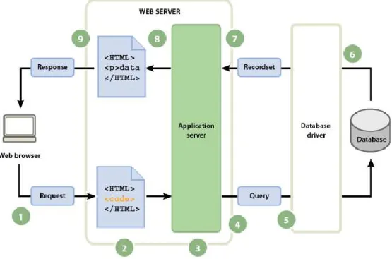 Figura 10-1: Proceso de aplicación web 
