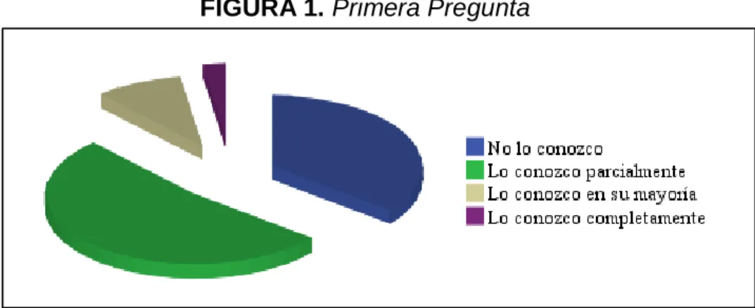 FIGURA 1. Primera Pregunta 