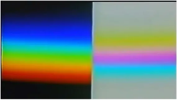 Figura 7. Imagen recuperada del documental realizado por Henrik Boëtius. La luz,  La oscuridad, y los colores