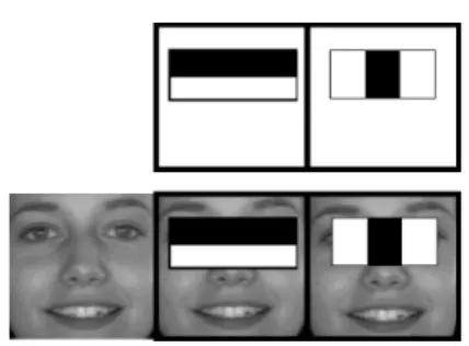 Fig. 3: Haar features (adapted from [20]).