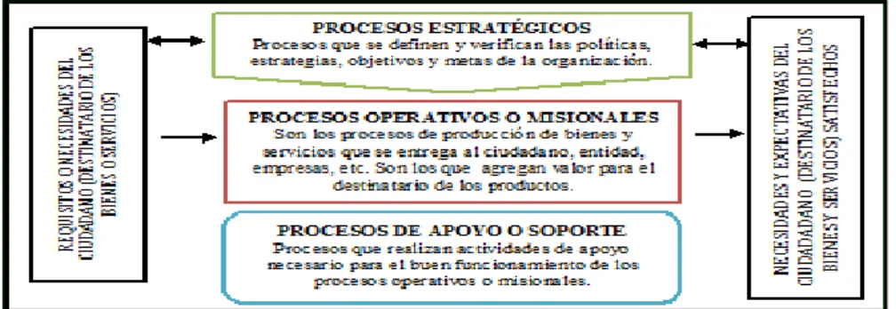 Gráfico N° 1: Tipo de Procesos 
