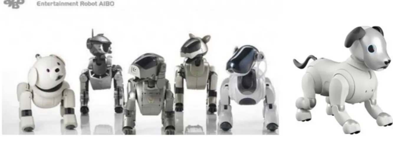 Figura 4 Aibo cronológicamente 