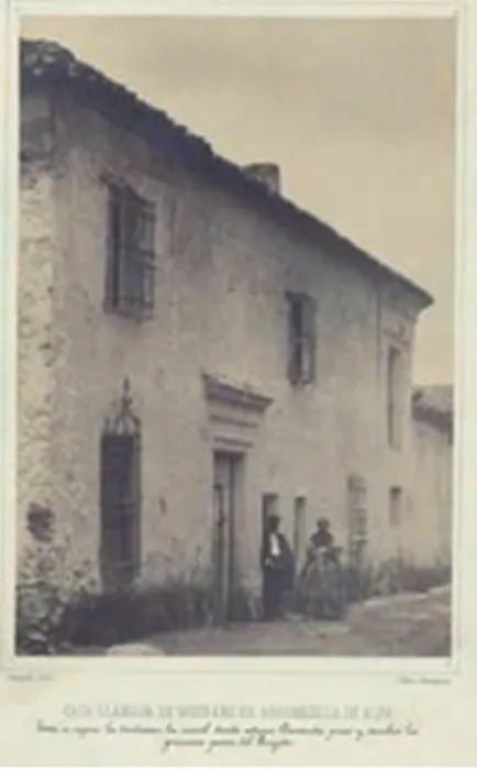 Figura 1 Patrimonio Nacional. AGP, nº10194863: Exterior de la Casa llamada de Medrano en