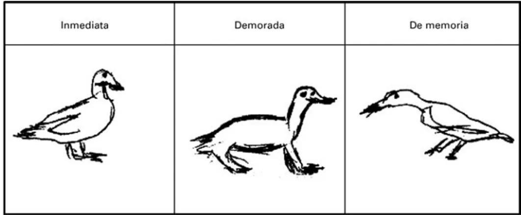 Figura 3. Ejemplos de dibujos reales e inventa- inventa-dos. Tomado de Patterson (2005).