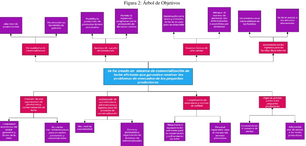 Figura 2: Árbol de Objetivos 