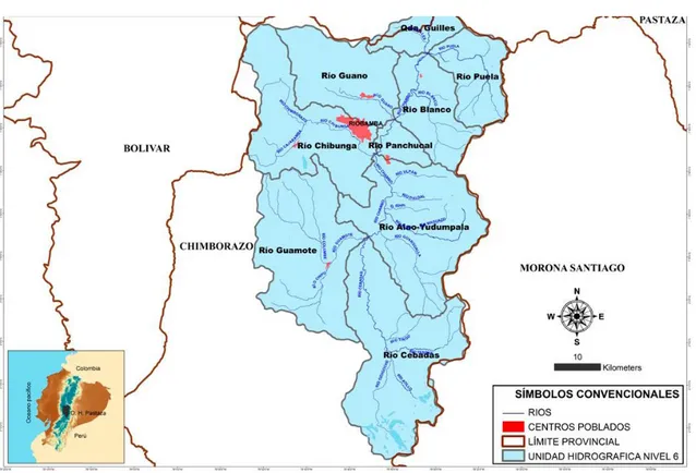 Tabla 3-3 Hidrología de la parroquia El Rosario. 