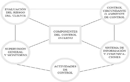 FIGURA Nº 7 COMPONENTES DEL SISTEMA DE CONTROL INTERNO 