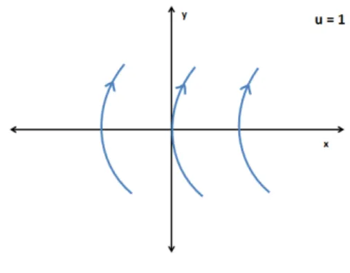 Figura 1.1: Soluci ´on para u = 1.