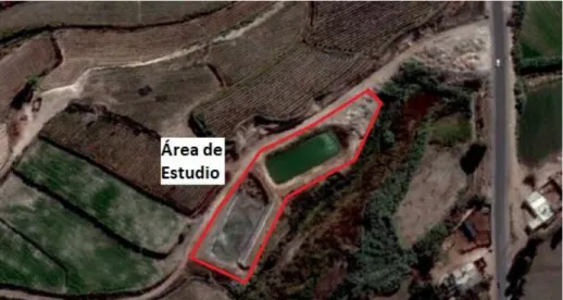 Figura 10: Imagen satelital del área de Estudio. Fuente: Modificado de Google Earth. 