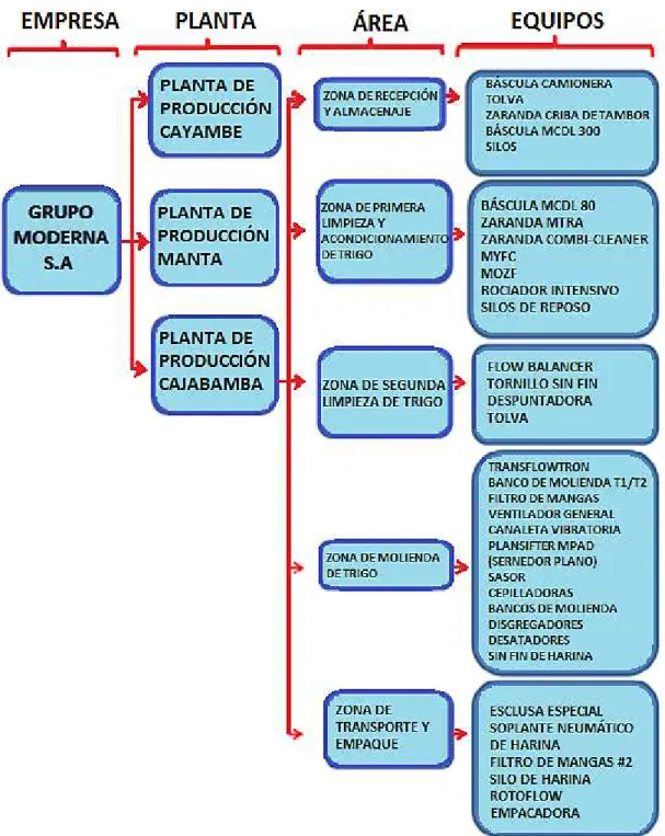 Figura 41. Jerarquización a nivel de componente 
