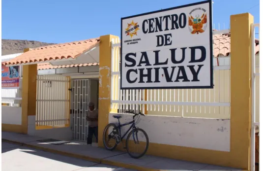 Figura No. 3.1.  Centro de salud Chivay 