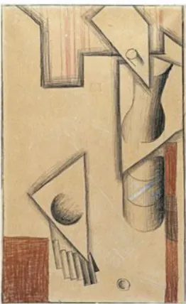 Ilustración N° 13: Juan Gris Bodegón, , 1913. 