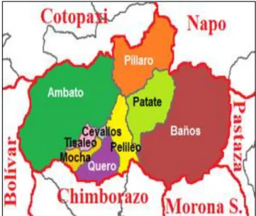 Figura 3 Mapa Tungurahua 