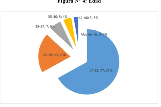 Figura Nº 4: Edad