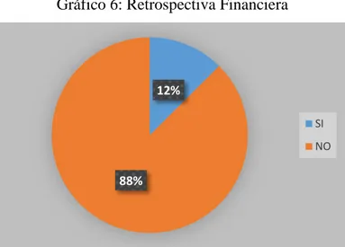Gráfico 6: Retrospectiva Financiera 